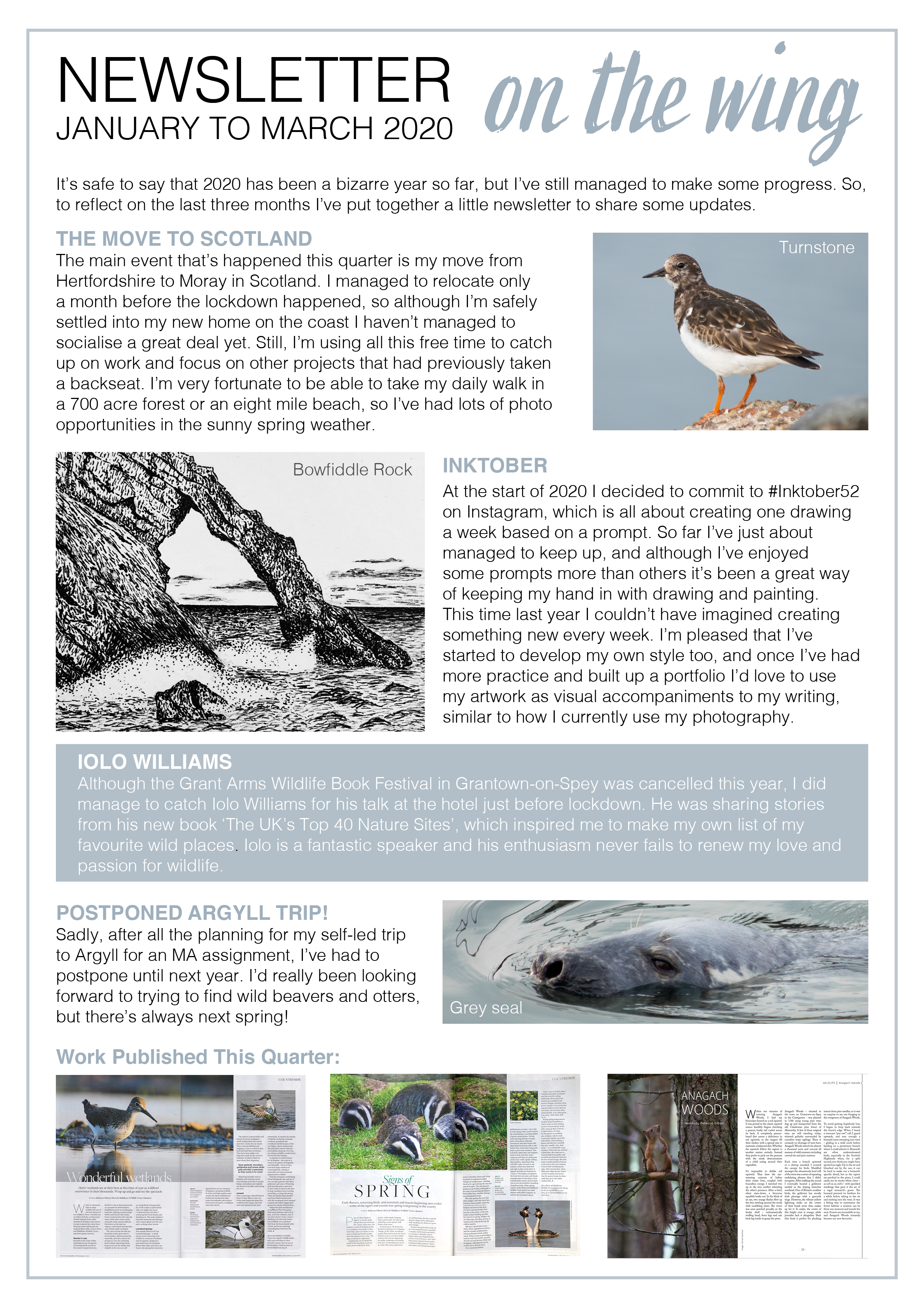 Newsletter Jan to March 2020 1